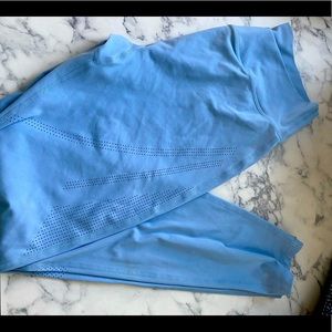 ALPHALETE Surface Path Laser Cut Leggings XL